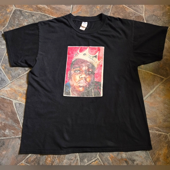 Vintage Notorious B.I.G. 90's Biggie Smalls Shirt Rap Tee Rapper Concert Tour 🔥 - Picture 1 of 4
